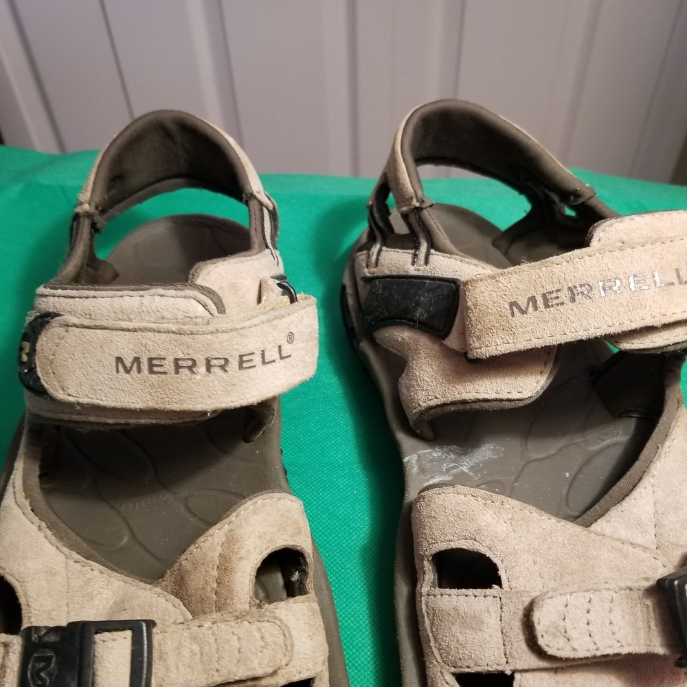 Merrell Kids' Sandals - Tan and Black - Picture 6 of 11